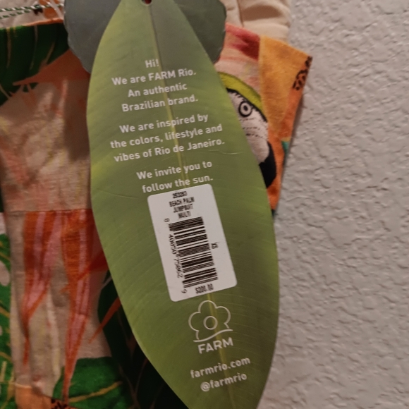 Farm Rio Beach Palm jumpsuit - Picture 5 of 7